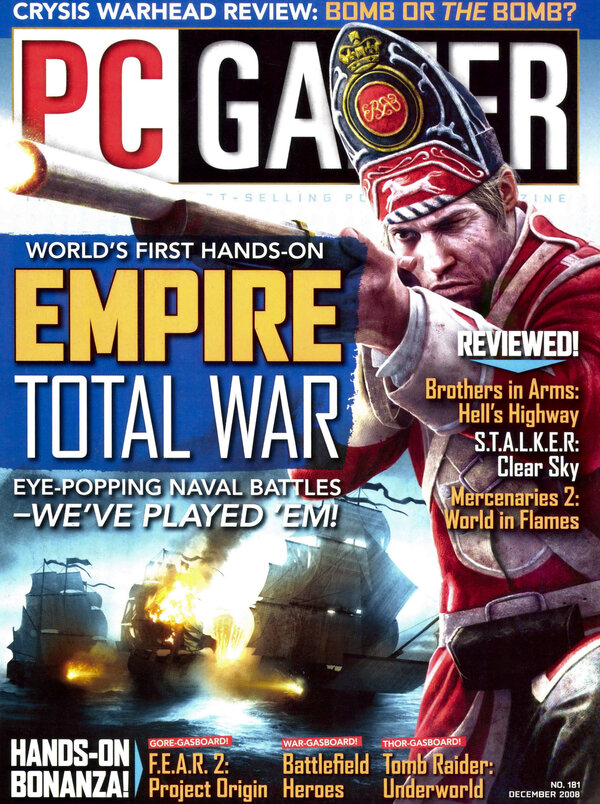 PC Gamer Issue 181 (December 2008) cover